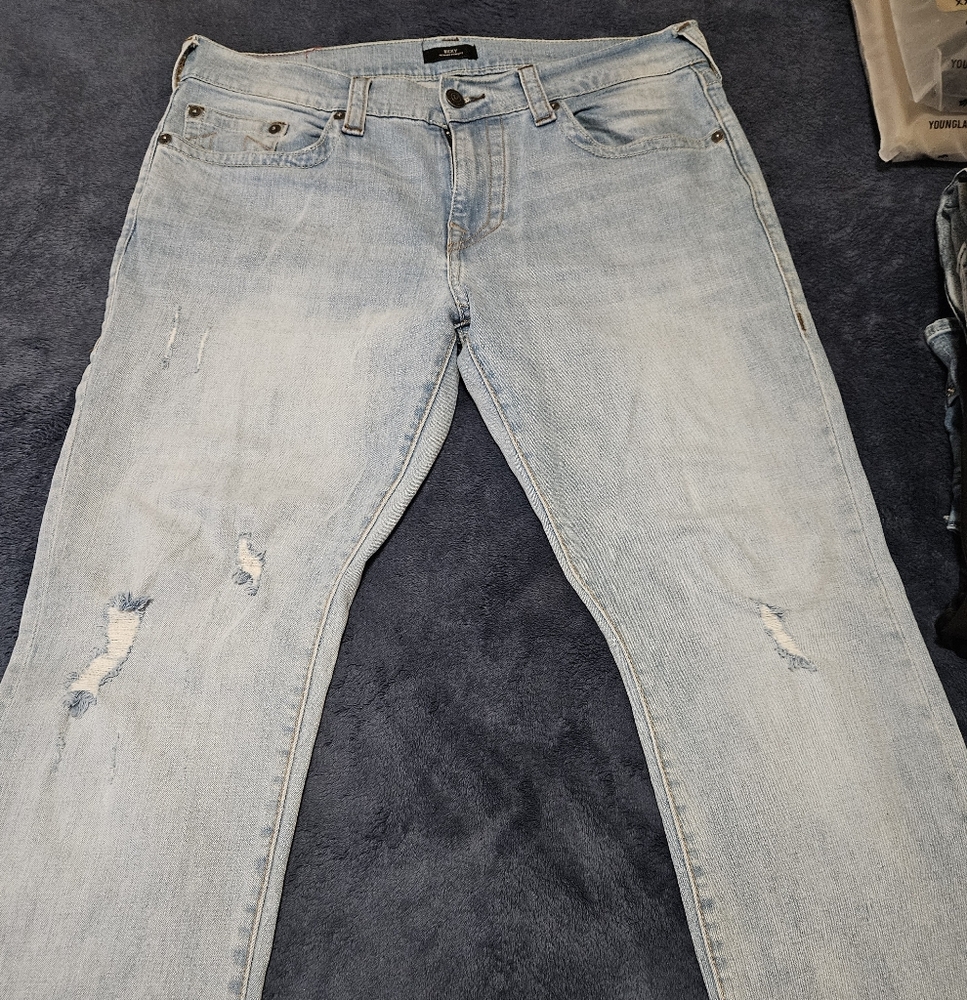 Men's True Religion jeans size 36 color light blue